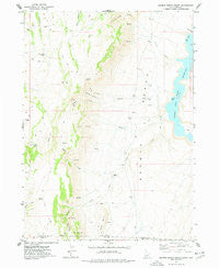 Browns Bench South Idaho Historical topographic map, 1:24000 scale, 7.5 X 7.5 Minute, Year 1977