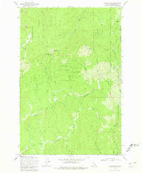 Browns Rock Idaho Historical topographic map, 1:24000 scale, 7.5 X 7.5 Minute, Year 1969