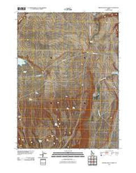 Browns Bench North Idaho Historical topographic map, 1:24000 scale, 7.5 X 7.5 Minute, Year 2010