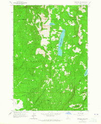 Brundage Mtn Idaho Historical topographic map, 1:24000 scale, 7.5 X 7.5 Minute, Year 1963