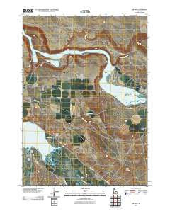 Bruneau Idaho Historical topographic map, 1:24000 scale, 7.5 X 7.5 Minute, Year 2011