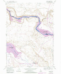 Bruneau Idaho Historical topographic map, 1:24000 scale, 7.5 X 7.5 Minute, Year 1947