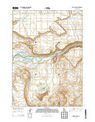 Bruneau Dunes Idaho Current topographic map, 1:24000 scale, 7.5 X 7.5 Minute, Year 2013