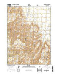 Buckhorn Canyon Idaho Current topographic map, 1:24000 scale, 7.5 X 7.5 Minute, Year 2013