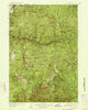 Buffalo Hump Idaho Historical topographic map, 1:125000 scale, 30 X 30 Minute, Year 1934