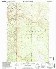 Buffalo Lake NE Idaho Historical topographic map, 1:24000 scale, 7.5 X 7.5 Minute, Year 2000