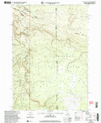 Buffalo Lake NE Idaho Historical topographic map, 1:24000 scale, 7.5 X 7.5 Minute, Year 2000