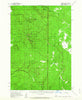 Buffalo Lake Idaho Historical topographic map, 1:62500 scale, 15 X 15 Minute, Year 1957