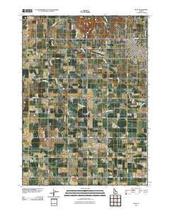 Buhl Idaho Historical topographic map, 1:24000 scale, 7.5 X 7.5 Minute, Year 2010