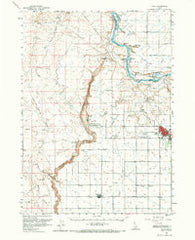 Buhl Idaho Historical topographic map, 1:62500 scale, 15 X 15 Minute, Year 1959