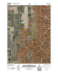 Buist Idaho Historical topographic map, 1:24000 scale, 7.5 X 7.5 Minute, Year 2011
