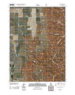 Buist Idaho Historical topographic map, 1:24000 scale, 7.5 X 7.5 Minute, Year 2011