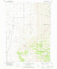 Buist Idaho Historical topographic map, 1:24000 scale, 7.5 X 7.5 Minute, Year 1973