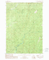 Bull Creek Hot Springs Idaho Historical topographic map, 1:24000 scale, 7.5 X 7.5 Minute, Year 1988