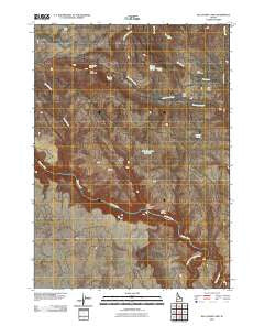 Bull Basin Camp Idaho Historical topographic map, 1:24000 scale, 7.5 X 7.5 Minute, Year 2010