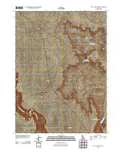 Bull Camp Butte Idaho Historical topographic map, 1:24000 scale, 7.5 X 7.5 Minute, Year 2010