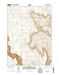Bull Camp Butte Idaho Current topographic map, 1:24000 scale, 7.5 X 7.5 Minute, Year 2013