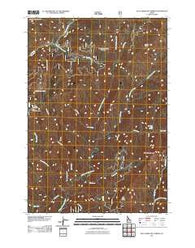 Bull Creek Hot Springs Idaho Historical topographic map, 1:24000 scale, 7.5 X 7.5 Minute, Year 2011