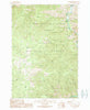 Burgdorf Summit Idaho Historical topographic map, 1:24000 scale, 7.5 X 7.5 Minute, Year 1989