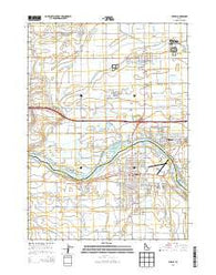 Burley Idaho Current topographic map, 1:24000 scale, 7.5 X 7.5 Minute, Year 2013