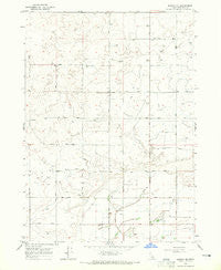 Burley NE Idaho Historical topographic map, 1:24000 scale, 7.5 X 7.5 Minute, Year 1964