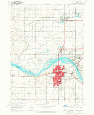 Burley SE Idaho Historical topographic map, 1:24000 scale, 7.5 X 7.5 Minute, Year 1964