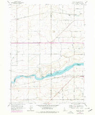 Burley SW Idaho Historical topographic map, 1:24000 scale, 7.5 X 7.5 Minute, Year 1964