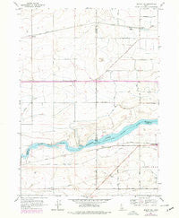 Burley SW Idaho Historical topographic map, 1:24000 scale, 7.5 X 7.5 Minute, Year 1964