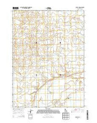 Burley NE Idaho Current topographic map, 1:24000 scale, 7.5 X 7.5 Minute, Year 2013