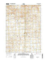 Burley NW Idaho Current topographic map, 1:24000 scale, 7.5 X 7.5 Minute, Year 2013