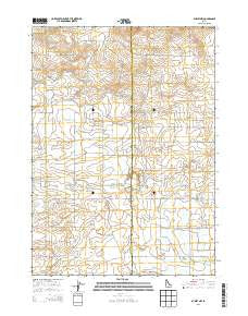 Burley NW Idaho Current topographic map, 1:24000 scale, 7.5 X 7.5 Minute, Year 2013