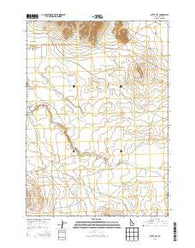 Butte City Idaho Current topographic map, 1:24000 scale, 7.5 X 7.5 Minute, Year 2013