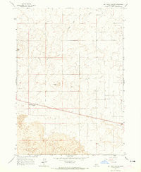 Butterfly Butte Idaho Historical topographic map, 1:24000 scale, 7.5 X 7.5 Minute, Year 1964
