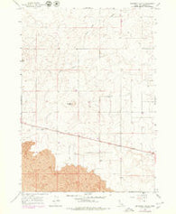 Butterfly Butte Idaho Historical topographic map, 1:24000 scale, 7.5 X 7.5 Minute, Year 1964