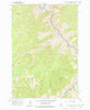Butts Creek Point Idaho Historical topographic map, 1:24000 scale, 7.5 X 7.5 Minute, Year 1962