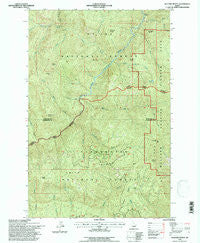 Buzzard Roost Idaho Historical topographic map, 1:24000 scale, 7.5 X 7.5 Minute, Year 1994