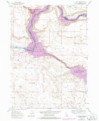 C.J. Strike Dam Idaho Historical topographic map, 1:24000 scale, 7.5 X 7.5 Minute, Year 1946