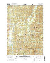 Cache Creek Idaho Current topographic map, 1:24000 scale, 7.5 X 7.5 Minute, Year 2013
