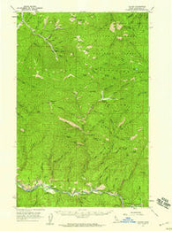 Calder Idaho Historical topographic map, 1:62500 scale, 15 X 15 Minute, Year 1957