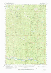 Calder Idaho Historical topographic map, 1:62500 scale, 15 X 15 Minute, Year 1957