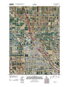 Caldwell Idaho Historical topographic map, 1:24000 scale, 7.5 X 7.5 Minute, Year 2010