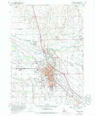 Caldwell Idaho Historical topographic map, 1:24000 scale, 7.5 X 7.5 Minute, Year 1958