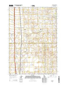 Camas Idaho Current topographic map, 1:24000 scale, 7.5 X 7.5 Minute, Year 2013