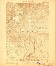Camas Prairie Idaho Historical topographic map, 1:125000 scale, 30 X 30 Minute, Year 1893