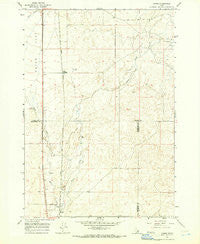 Camas Idaho Historical topographic map, 1:24000 scale, 7.5 X 7.5 Minute, Year 1964