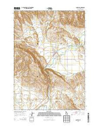 Cambridge Idaho Current topographic map, 1:24000 scale, 7.5 X 7.5 Minute, Year 2013