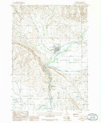 Cambridge Idaho Historical topographic map, 1:24000 scale, 7.5 X 7.5 Minute, Year 1986