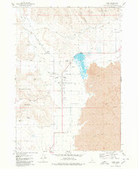 Carey Idaho Historical topographic map, 1:24000 scale, 7.5 X 7.5 Minute, Year 1979