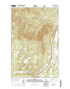 Careywood Idaho Current topographic map, 1:24000 scale, 7.5 X 7.5 Minute, Year 2013