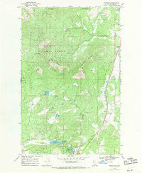 Careywood Idaho Historical topographic map, 1:24000 scale, 7.5 X 7.5 Minute, Year 1968